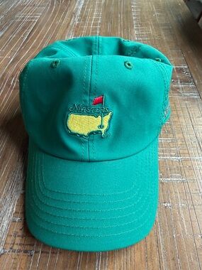 Masters Green Golf Cap with Yellow USA Logo
